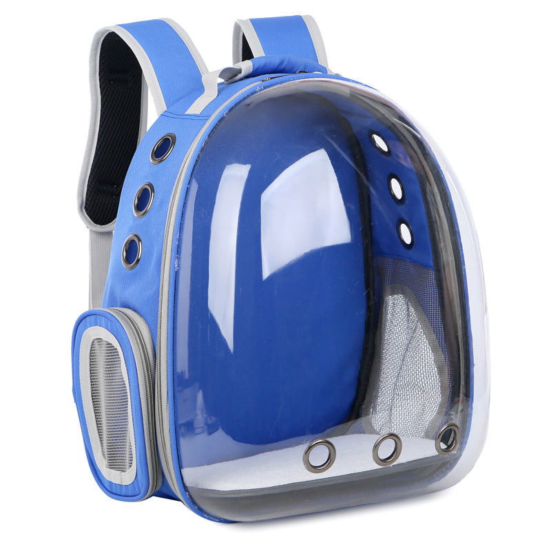 Puzzvo Transparent Pet Backpack - Space Capsule Carrier - Product Image