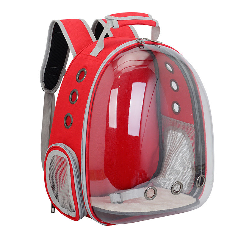 Puzzvo Transparent Pet Backpack - Space Capsule Carrier - Product Image