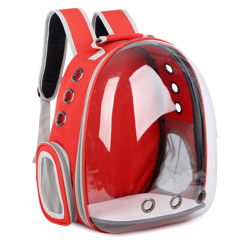 Puzzvo Transparent Pet Backpack - Space Capsule Carrier - Product Image