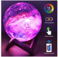 Puzzvo 3D Moon Lamp - Galaxy LED Night Light with Remote - Product Image