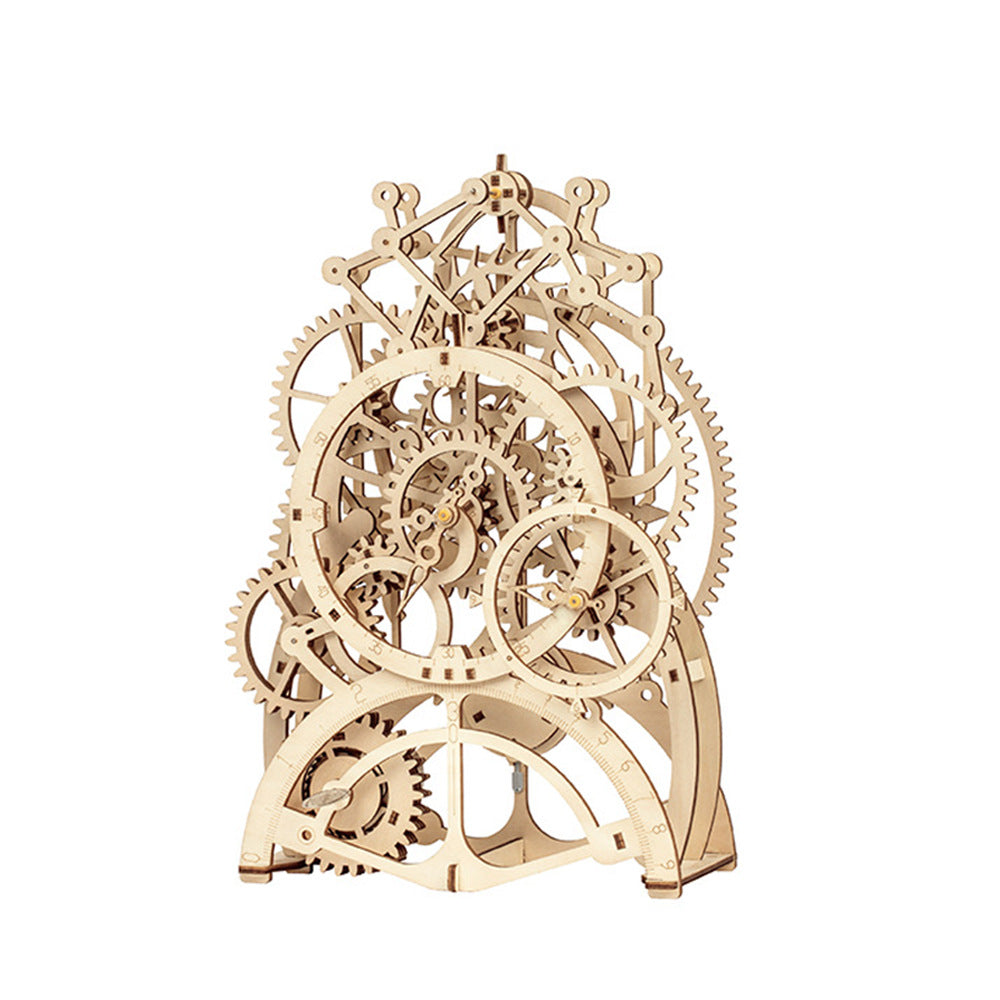 Puzzvo Mechanical Wooden Puzzle - 3D Kinetic Assembly Model - Product Image