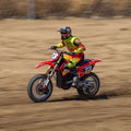 Puzzvo MotoStorm 1:4 Scale RC Motocross Motorcycle – Ready to Run