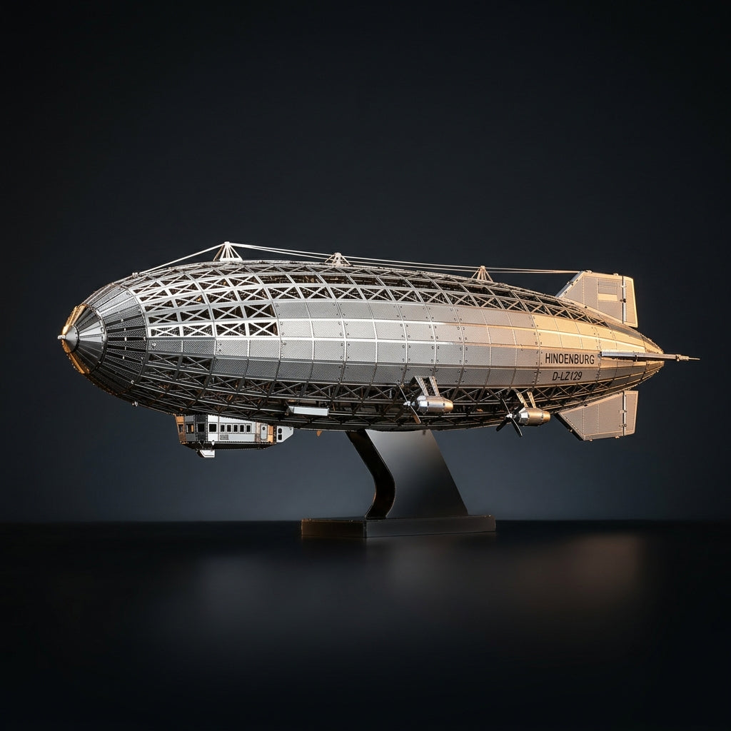 Puzzvo Hindenburg Airship - 3D Metal Puzzle Kit assembled model