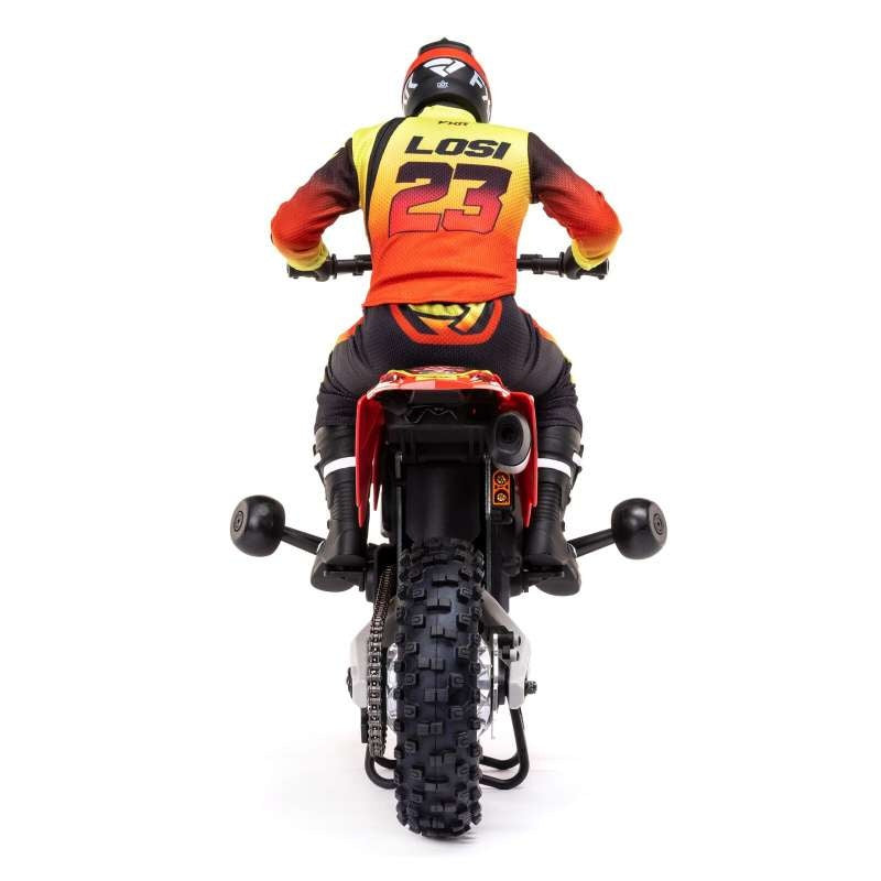 Puzzvo MotoStorm 1:4 Scale RC Motocross Motorcycle – Ready to Run
