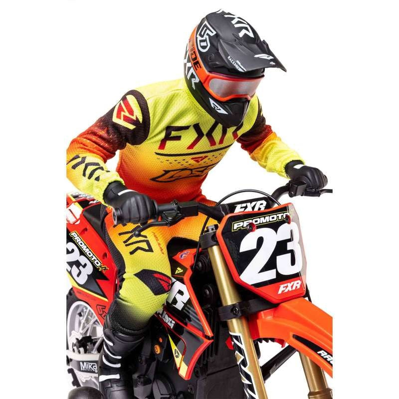 Puzzvo MotoStorm 1:4 Scale RC Motocross Motorcycle – Ready to Run