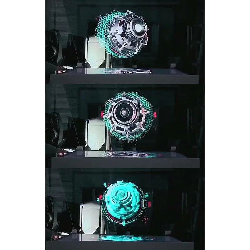 Puzzvo 3D Hologram LED Fan Display - Advertising Projector - Product Image
