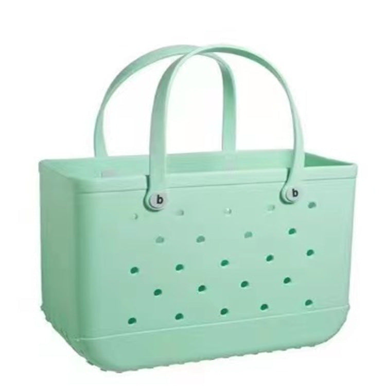 Puzzvo EVA Beach Tote - Waterproof Washable Summer Bag - Product Image