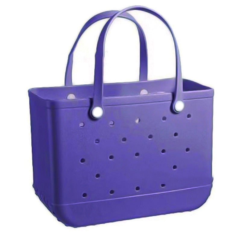 Puzzvo EVA Beach Tote - Waterproof Washable Summer Bag - Product Image