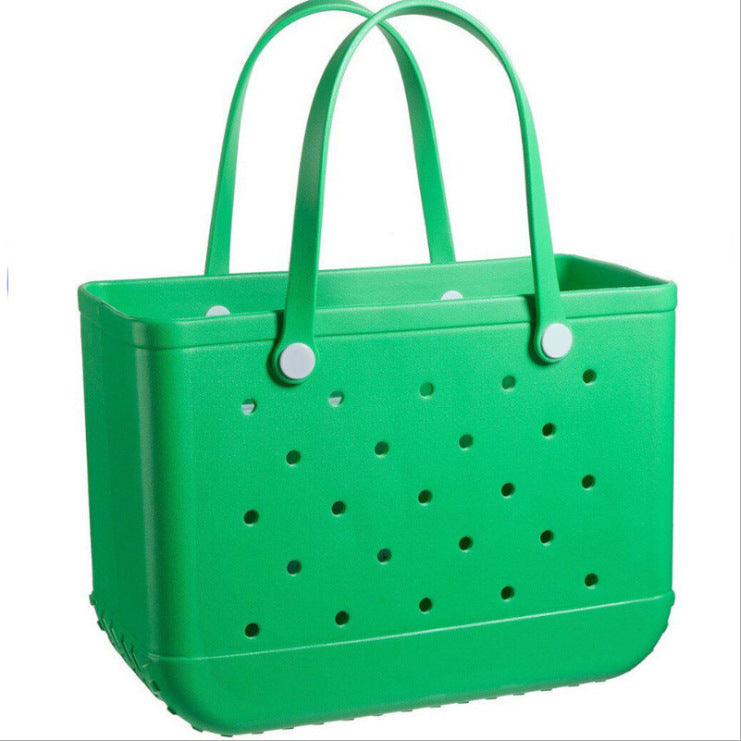 Puzzvo EVA Beach Tote - Waterproof Washable Summer Bag - Product Image