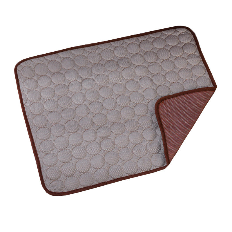 Puzzvo Pet Cooling Mat - Ice Silk Summer Pad - Product Image