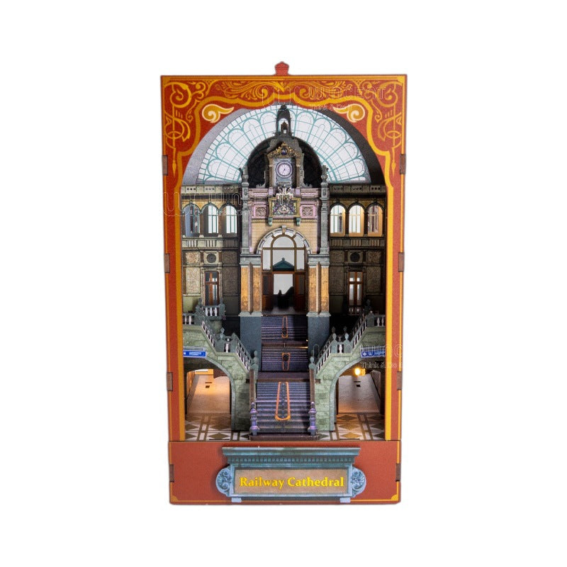 Puzzvo DIY Modular House - Double-Sided 3D Wooden Puzzle - Product Image