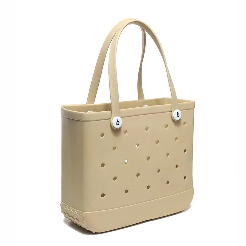 Puzzvo EVA Beach Tote - Waterproof Washable Summer Bag - Product Image