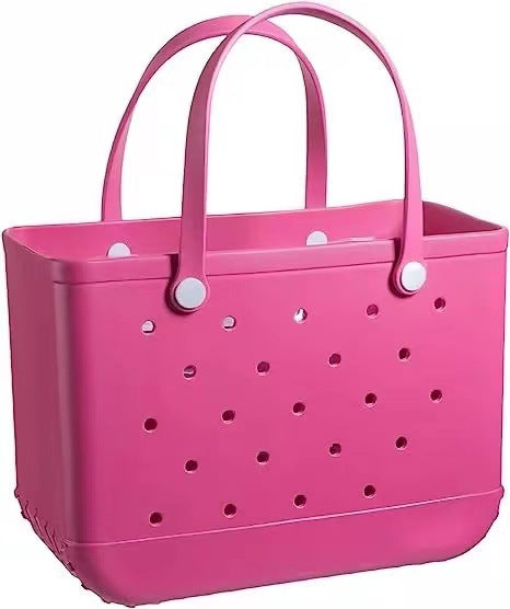Puzzvo EVA Beach Tote - Waterproof Washable Summer Bag - Product Image