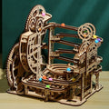 Puzzvo 3D Marble Maze - Wooden Track Board Game - Product Image
