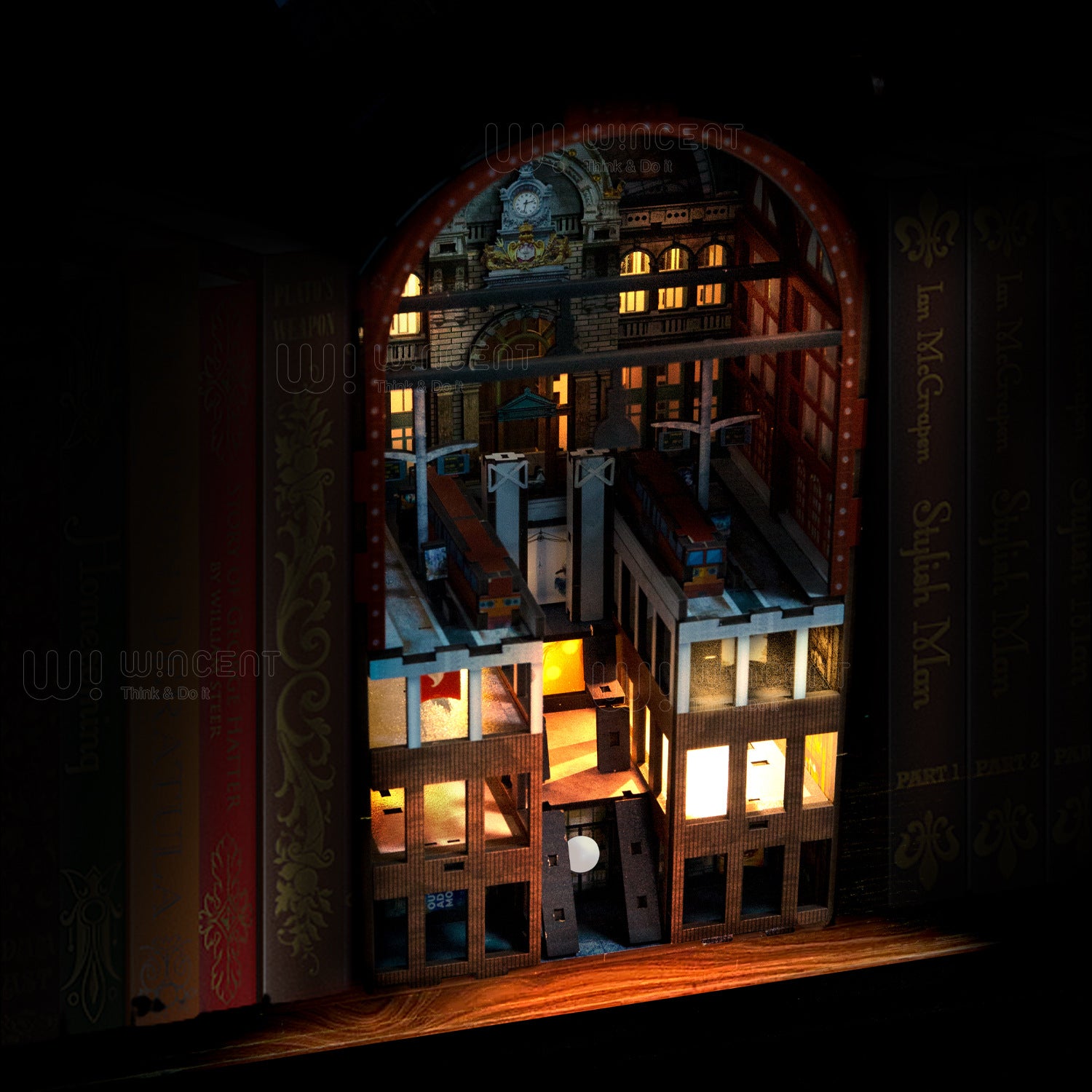 Puzzvo DIY Modular House - Double-Sided 3D Wooden Puzzle - Product Image