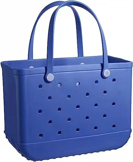 Puzzvo EVA Beach Tote - Waterproof Washable Summer Bag - Product Image