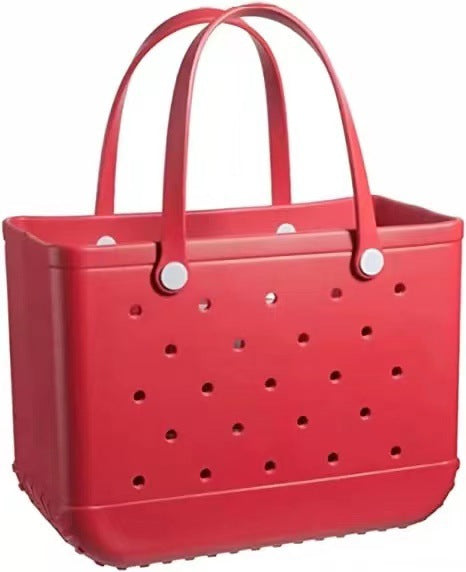 Puzzvo EVA Beach Tote - Waterproof Washable Summer Bag - Product Image