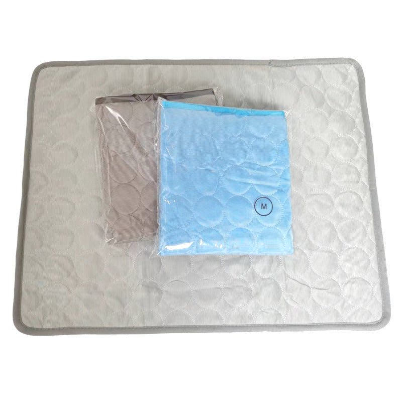 Puzzvo Pet Cooling Mat - Ice Silk Summer Pad - Product Image