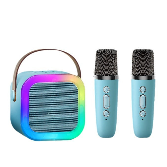 Puzzvo Wireless Karaoke Microphone - Bluetooth Speaker Combo - Product Image