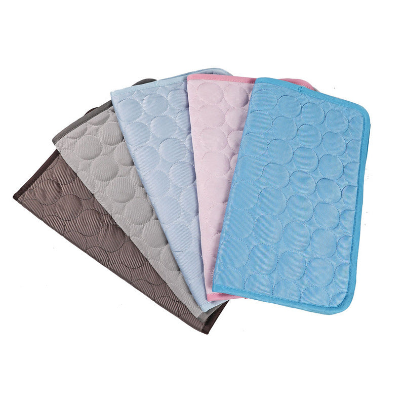 Puzzvo Pet Cooling Mat - Ice Silk Summer Pad - Product Image