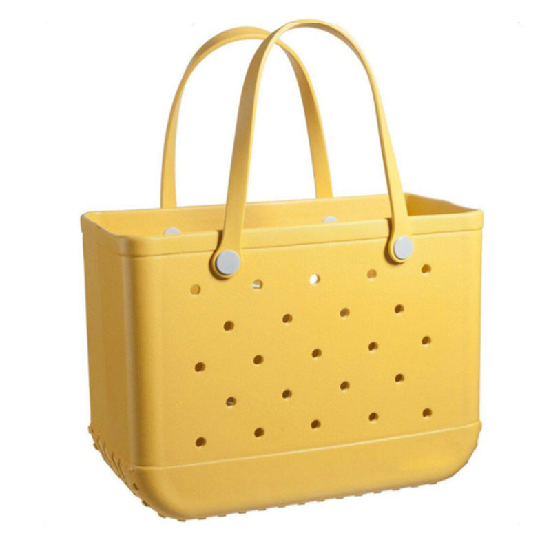 Puzzvo EVA Beach Tote - Waterproof Washable Summer Bag - Product Image