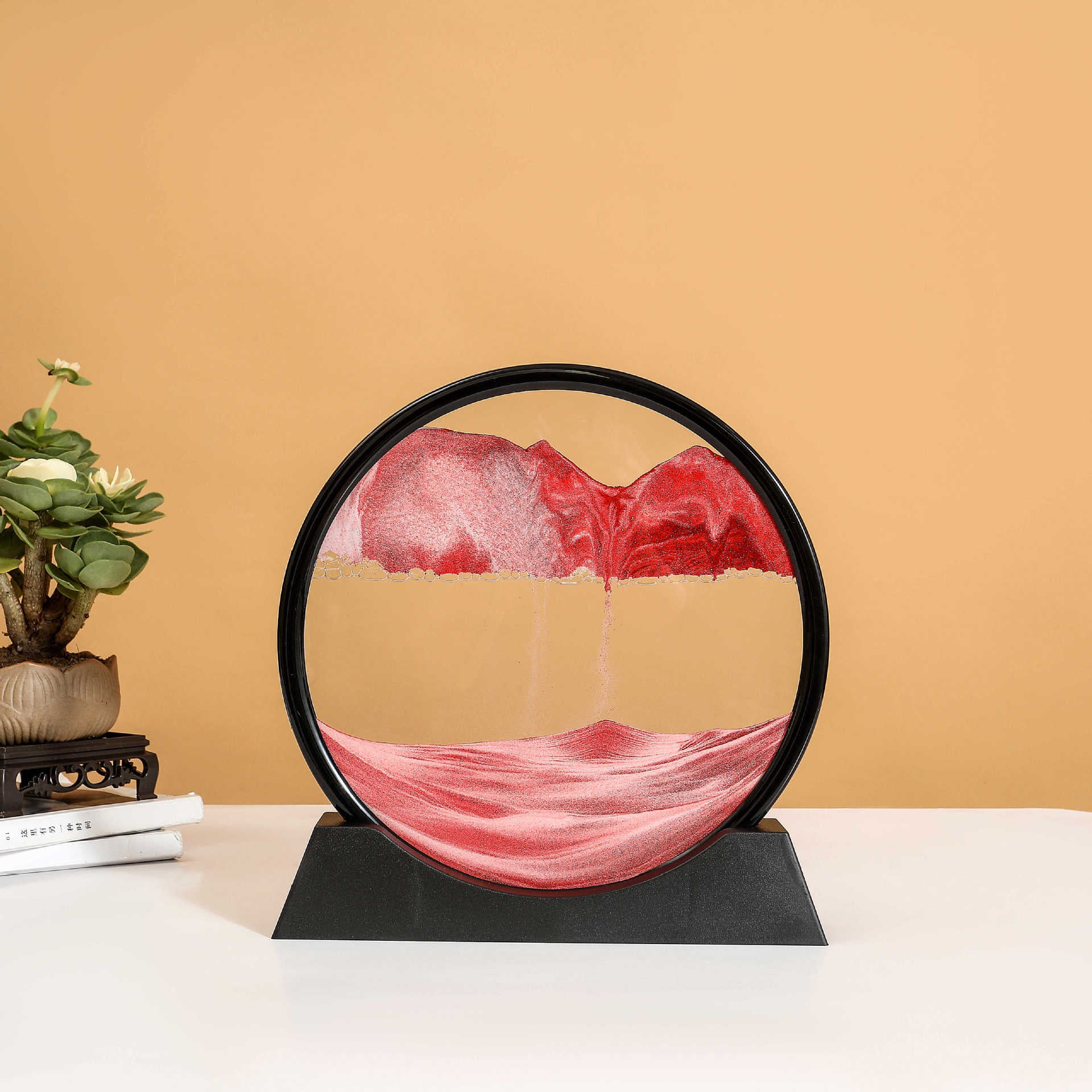 Puzzvo 3D Moving Sand Art - Dynamic Hourglass Landscape - Product Image
