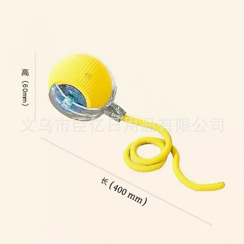 Puzzvo Interactive Pet Toy Ball - Self-Moving Cat and Dog Fun - Product Image