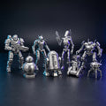 Puzzvo Sci-Fi Droids 3D Metal Puzzle - assembled metallic robot models