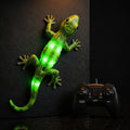 RC Wall-Climbing Gecko - Remote Control Glowing Lizard Toy - PUZZVO Premium 3D Puzzle