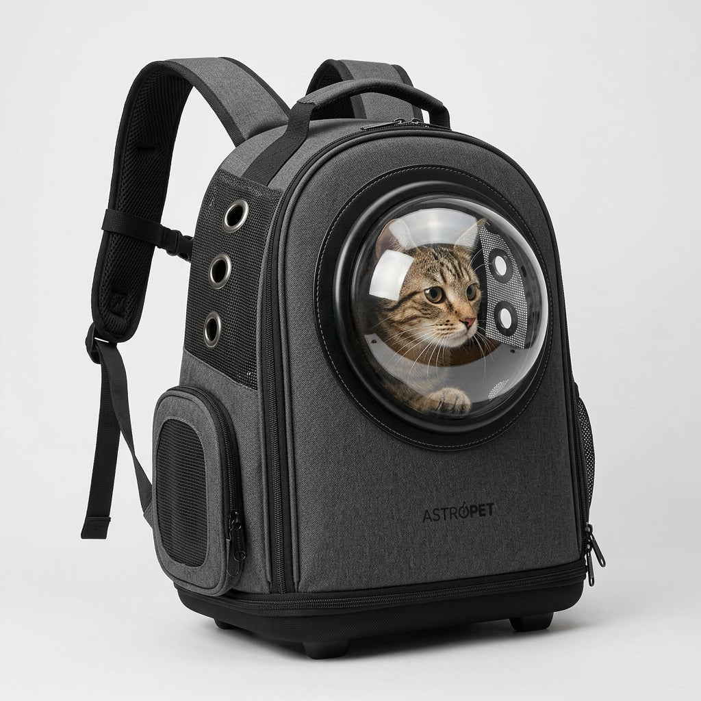 Puzzvo Cat Bubble Backpack – Astronaut Space Capsule Carrier
