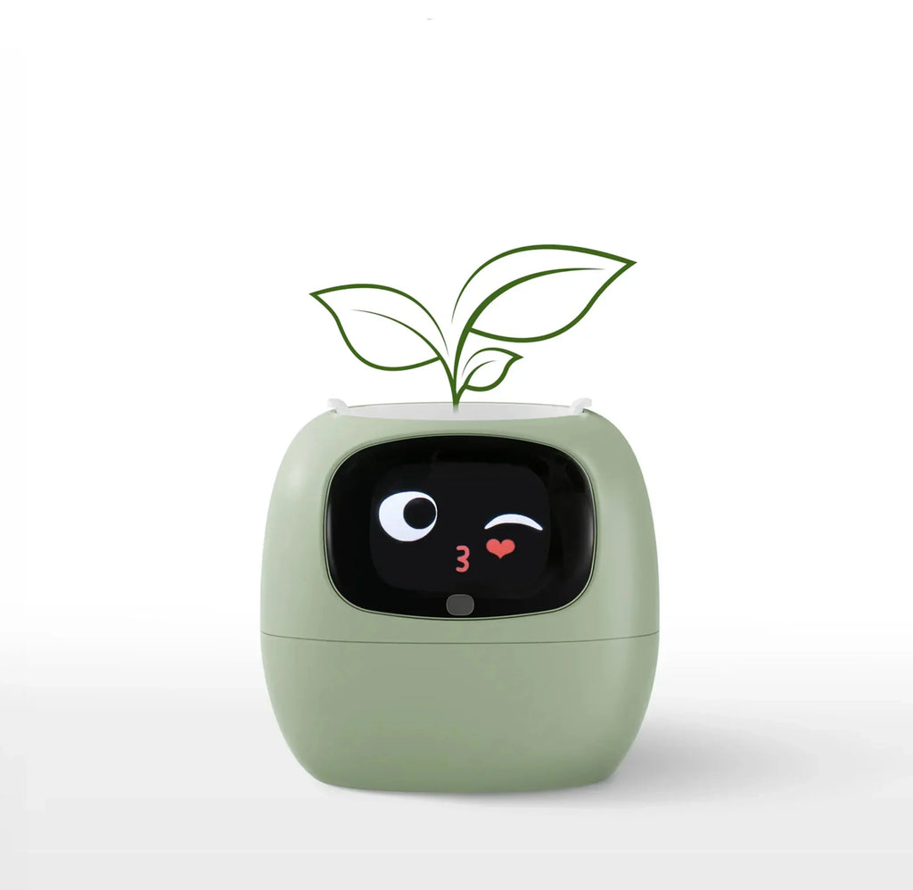 Puzzvo Maceta Inteligente AI BloomiBot con Autorriego y WiFi