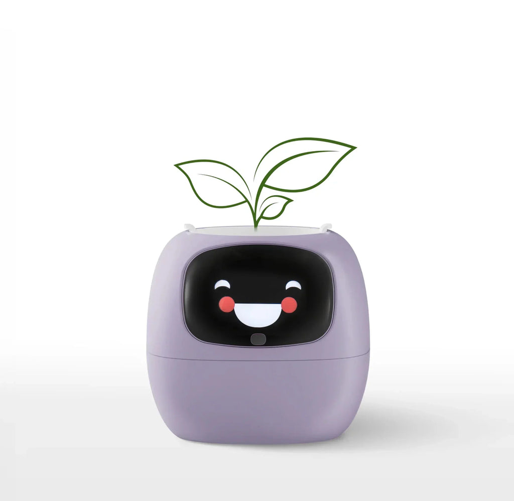 Puzzvo Maceta Inteligente AI BloomiBot con Autorriego y WiFi