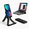 Puzzvo Shape-Shifting Silicone Stand – Universal Phone & Laptop Holder