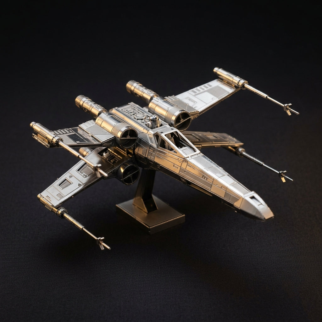 Sci-Fi Starships & Vehicles - 3D Metal Puzzle Kit